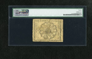 image for: Continental Currency February 17, 1776 $1/6 PMG Fine 12. The demand for Fugio fractional notes from this issue is seeing dem...
