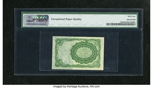 image for: Fr. 1264 10c Fifth Issue PMG Choice Uncirculated 64 EPQ. "Exceptional Paper Quality" is declared by the third-party grading ...