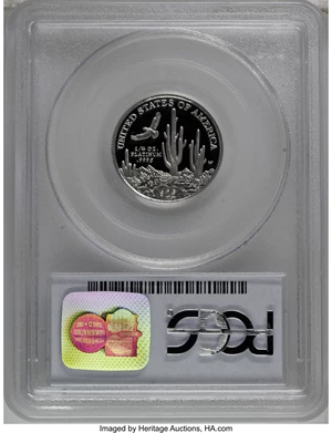 image for: 2001-W P$25 Quarter-Ounce Platinum Eagle PR69 Deep Cameo PCGS. PCGS Population (428/25). NGC Census: (0/0). Numismedia Wsl...