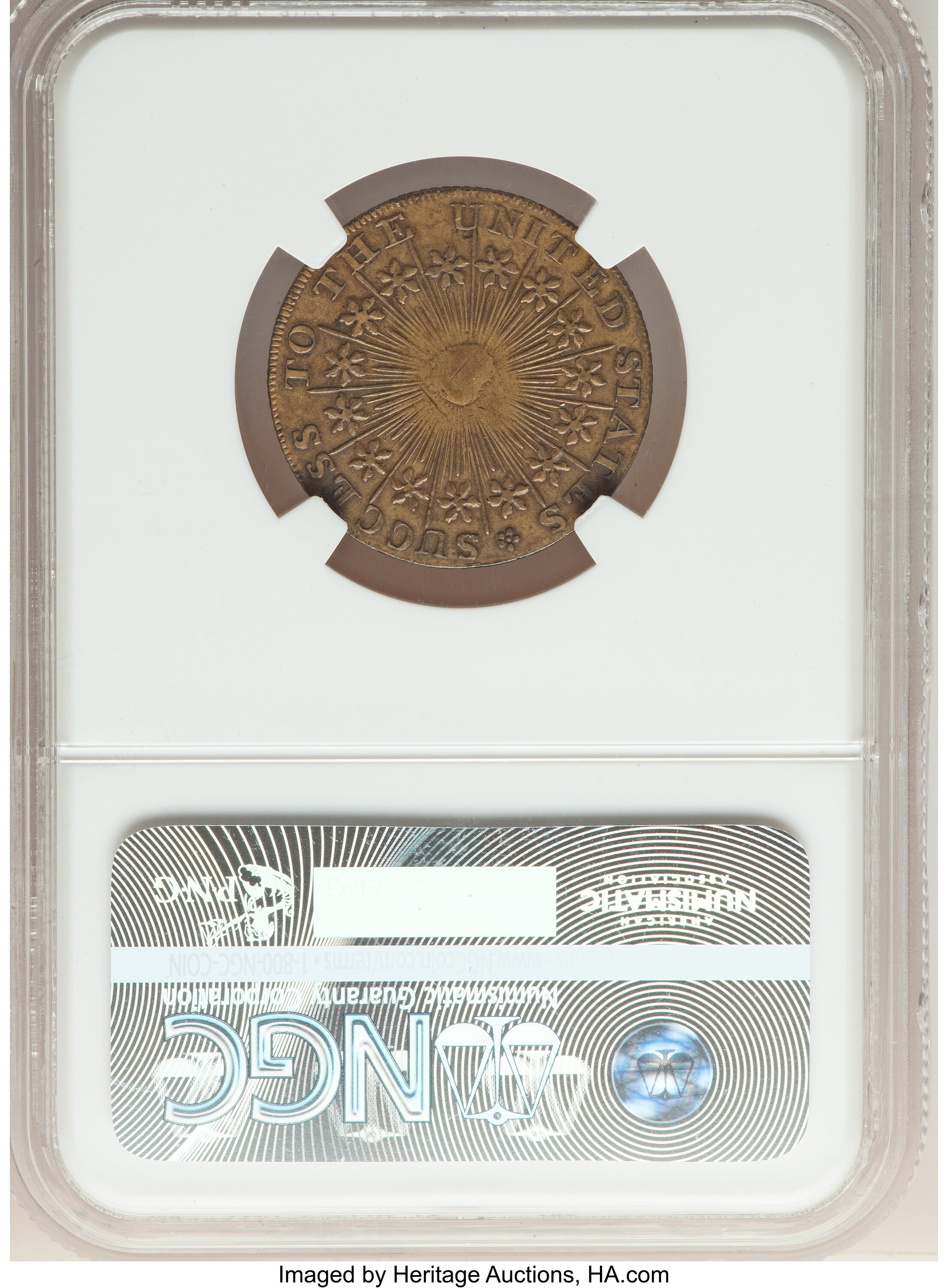 image for: Undated  Washington Success Medal, Large Size, Reeded Edge, XF45 NGC. NGC Census: (2/4). PCGS Population: (4/36).  ...