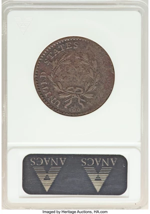 image for: 1794 1C Head of 1794, S-32, B-18, R.2, -- Corroded, Damaged -- ANACS. Fine Details, Net Good 6....
