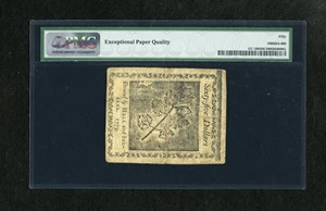 image for: Continental Currency January 14, 1779 $65 PMG About Uncirculated 50 EPQ.