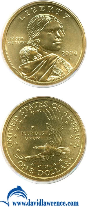 image for: 2004-P Sac $1 PCGS MS67