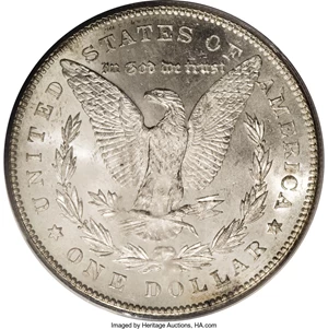 image for: 1879-S $1 Reverse of 1878 MS66 PCGS. A Top 100 Variety. Pressure to meet the demand placed on...