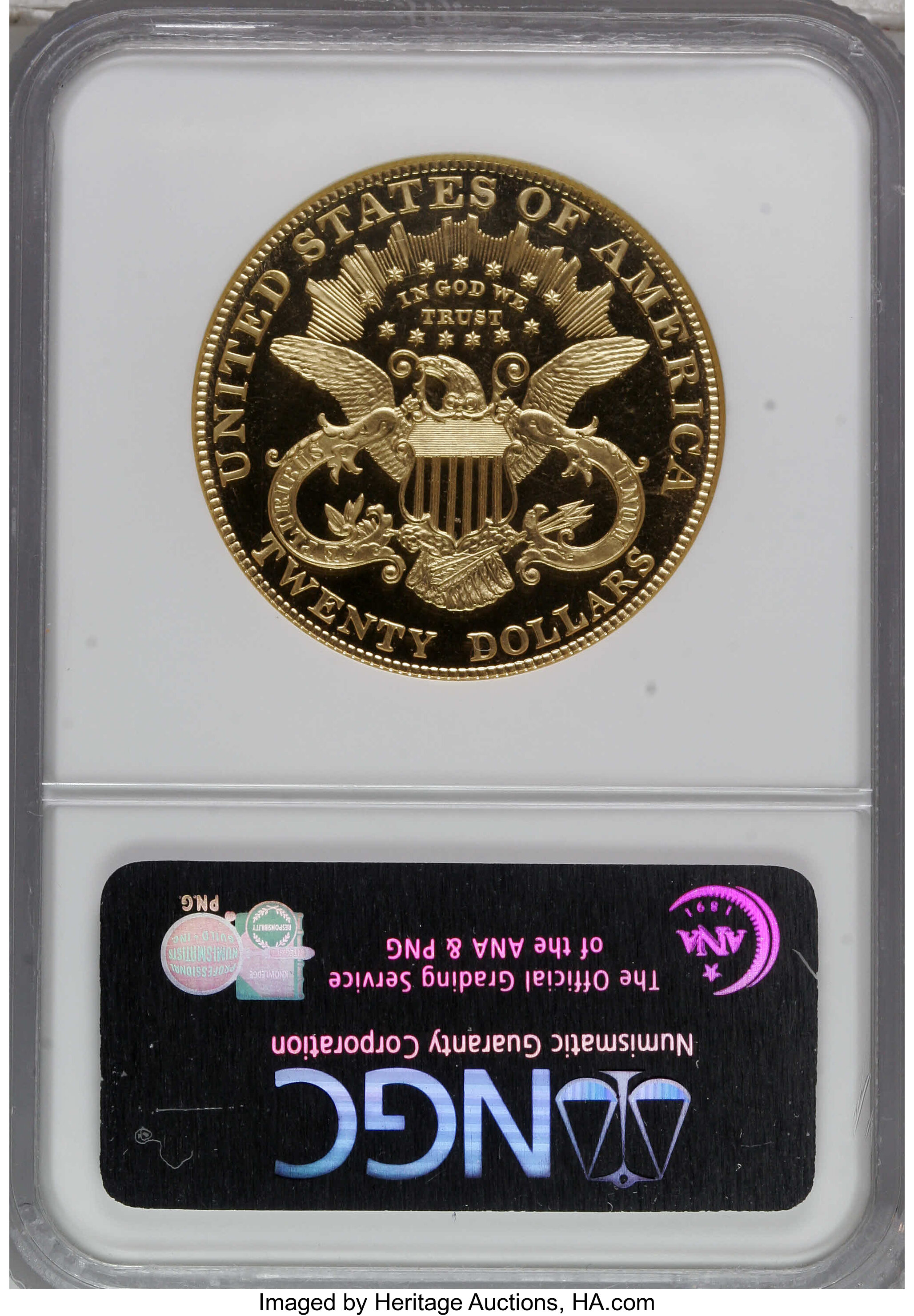 image for: 1907 $20 Liberty PR65 Cameo NGC. This was a transitional year for the double eagle, with the Liberty design used for most o...