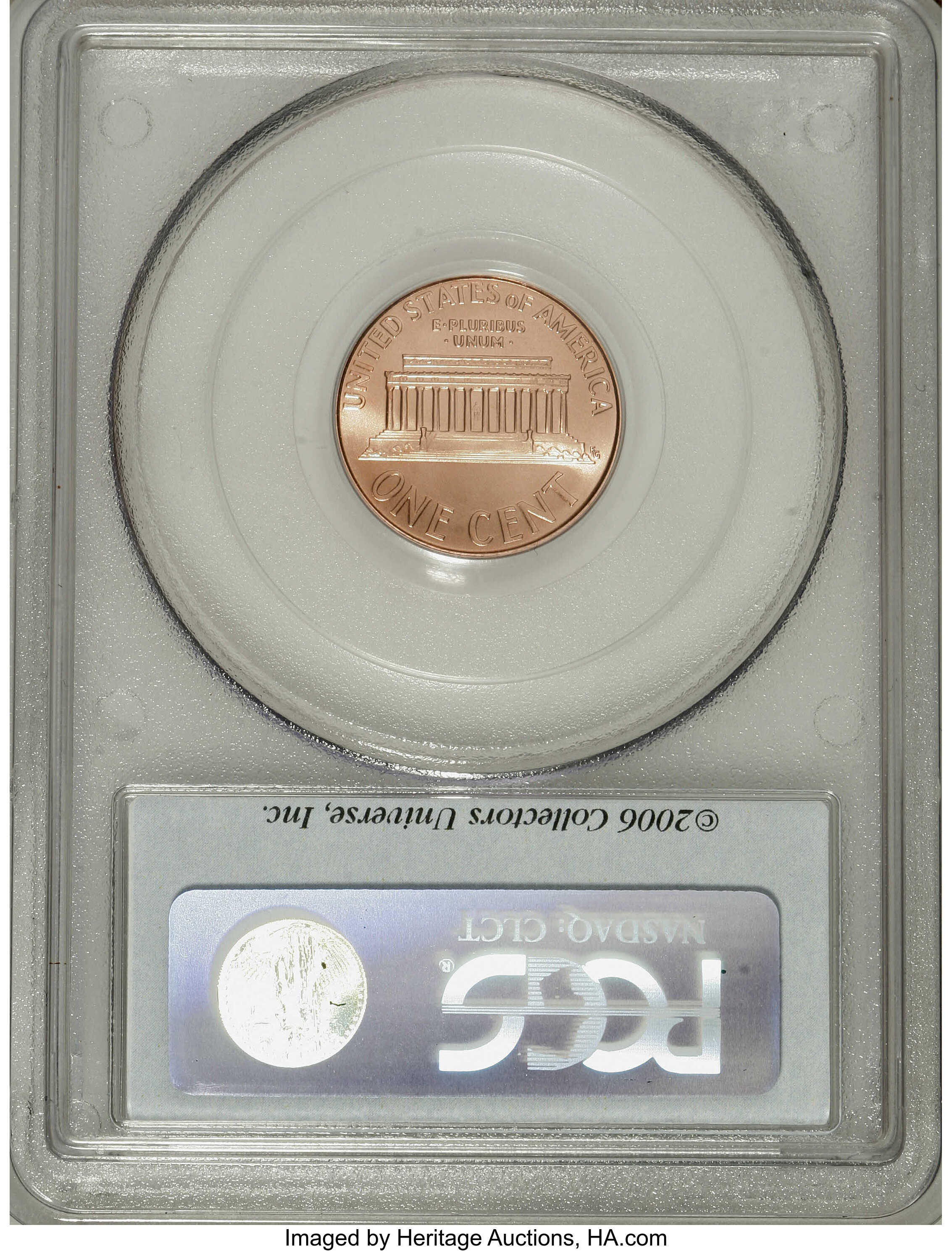 image for: 2006 1C Satin Finish MS69 Red PCGS. PCGS Population (0/0). NGC Census: (0/0).   (#893196)...