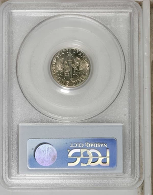 image for: 1966 10C MS66 PCGS. PCGS Population (147/0). NGC Census: (7/7). Mintage: 1,300,000,000. Numismedia Wsl. Price for NGC/PCGS ...