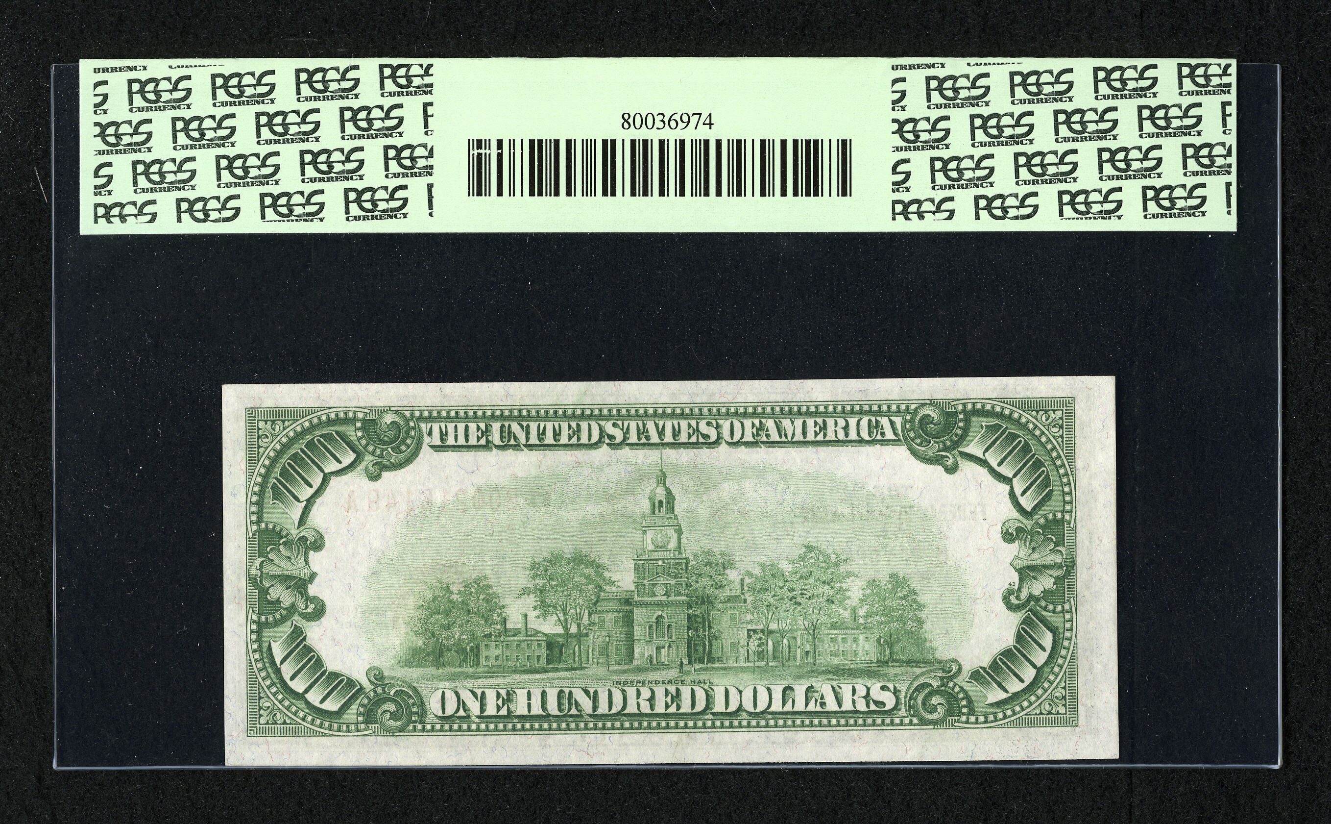 image for: Fr. 1890-B $100 1929 Federal Reserve Bank Note. PCGS Choice New 63.