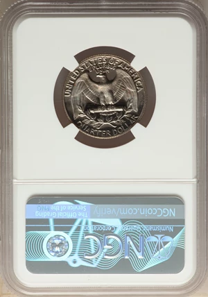 image for: 1967 25C SMS MS67 Ultra Cameo NGC. NGC Census: (25/9). PCGS Population: (16/5). CDN: $700 Whsle. Bid for NGC/PCGS MS67. ...