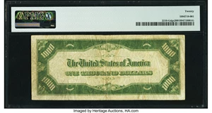 image for: Fr. 2210-G $1,000 1928 Federal Reserve Note. PMG Very Fine 20....