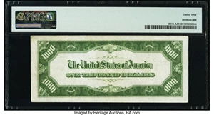 image for: Fr. 2212-A $1,000 1934A Federal Reserve Note. PMG Choice Very Fine 35....
