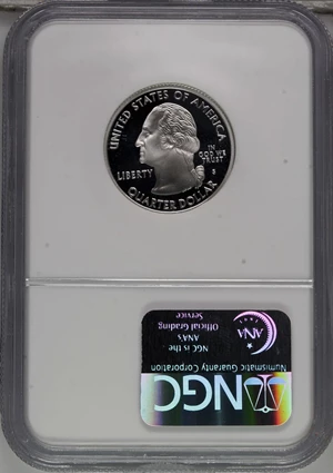 image for: 2003-S 25C Maine Silver PR69 Deep Cameo NGC. NGC Census: (4083/1027). PCGS Population (4312/76). Numismedia Wsl. Price: $2...