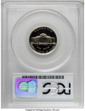 image for: 1960 5C PR68 Deep Cameo PCGS. PCGS Population (44/4). NGC Census: (13/5). (#94192)...