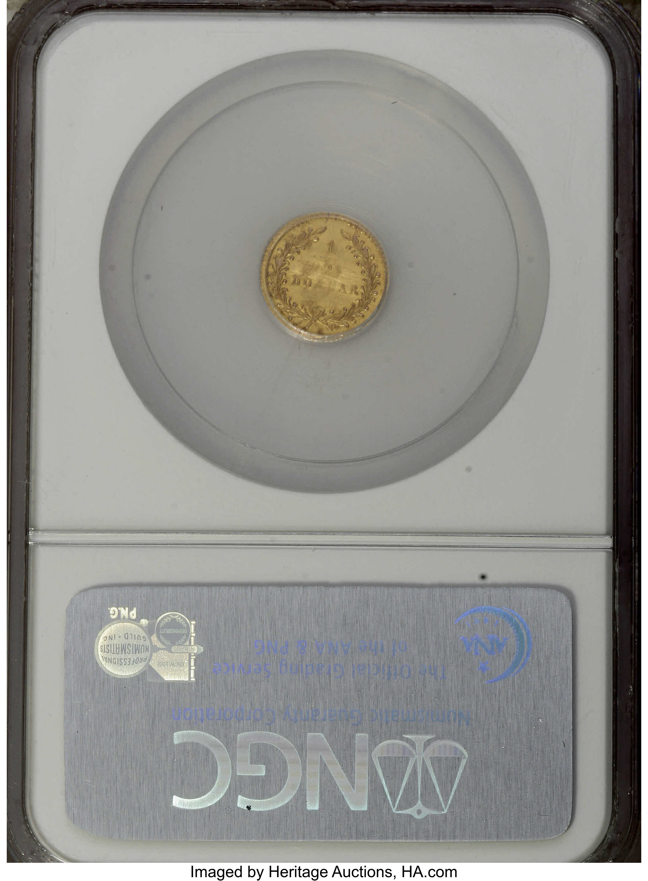 image for: 1881 50C Indian Round 50 Cents, BG-1070, R.5, MS61 NGC. NGC Census: (1/3). PCGS Population (2/23).   (#10899)...