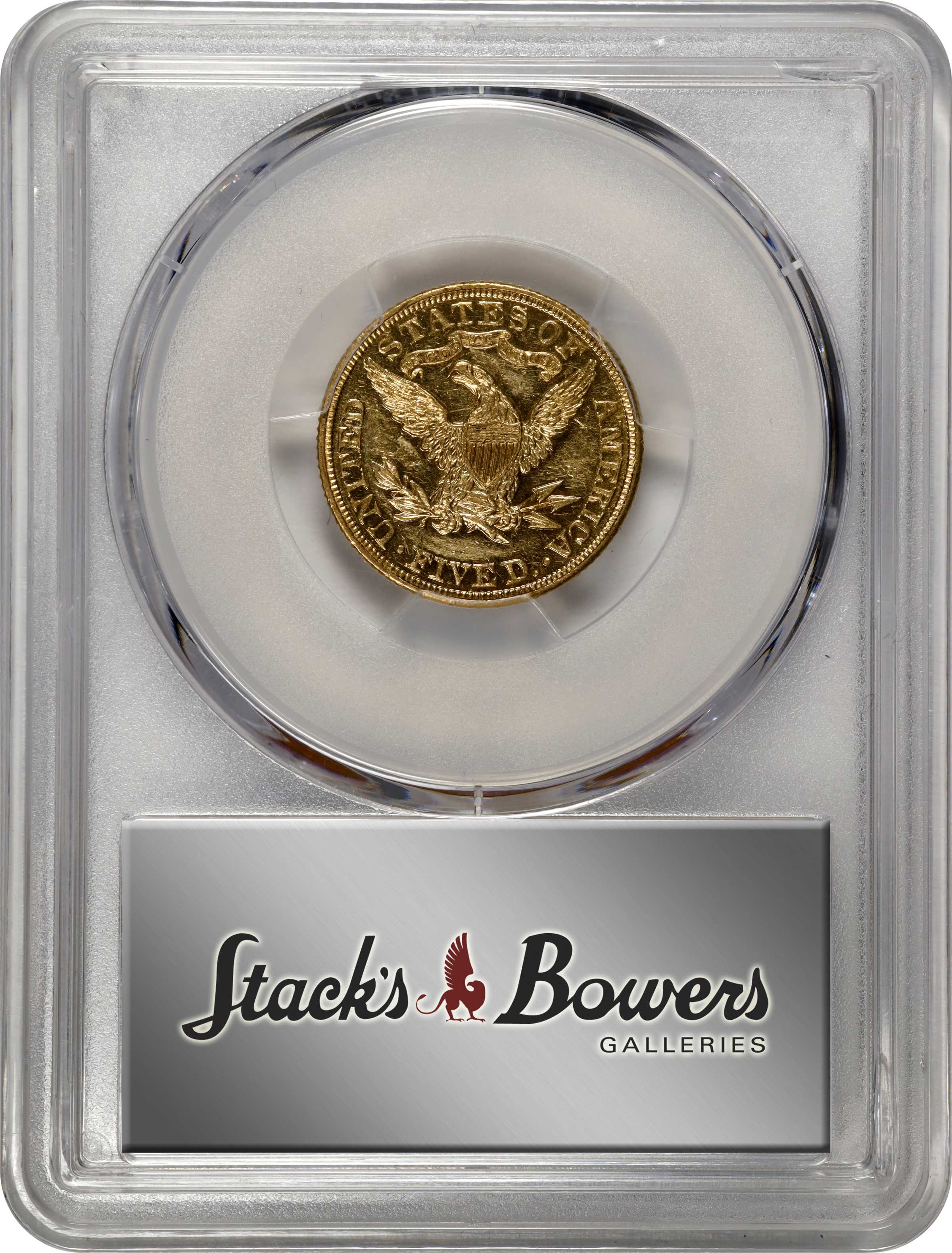 image for: 1905 Liberty Head Half Eagle. JD-1, the only known dies. Rarity-5. Proof-58 (PCGS). CAC.