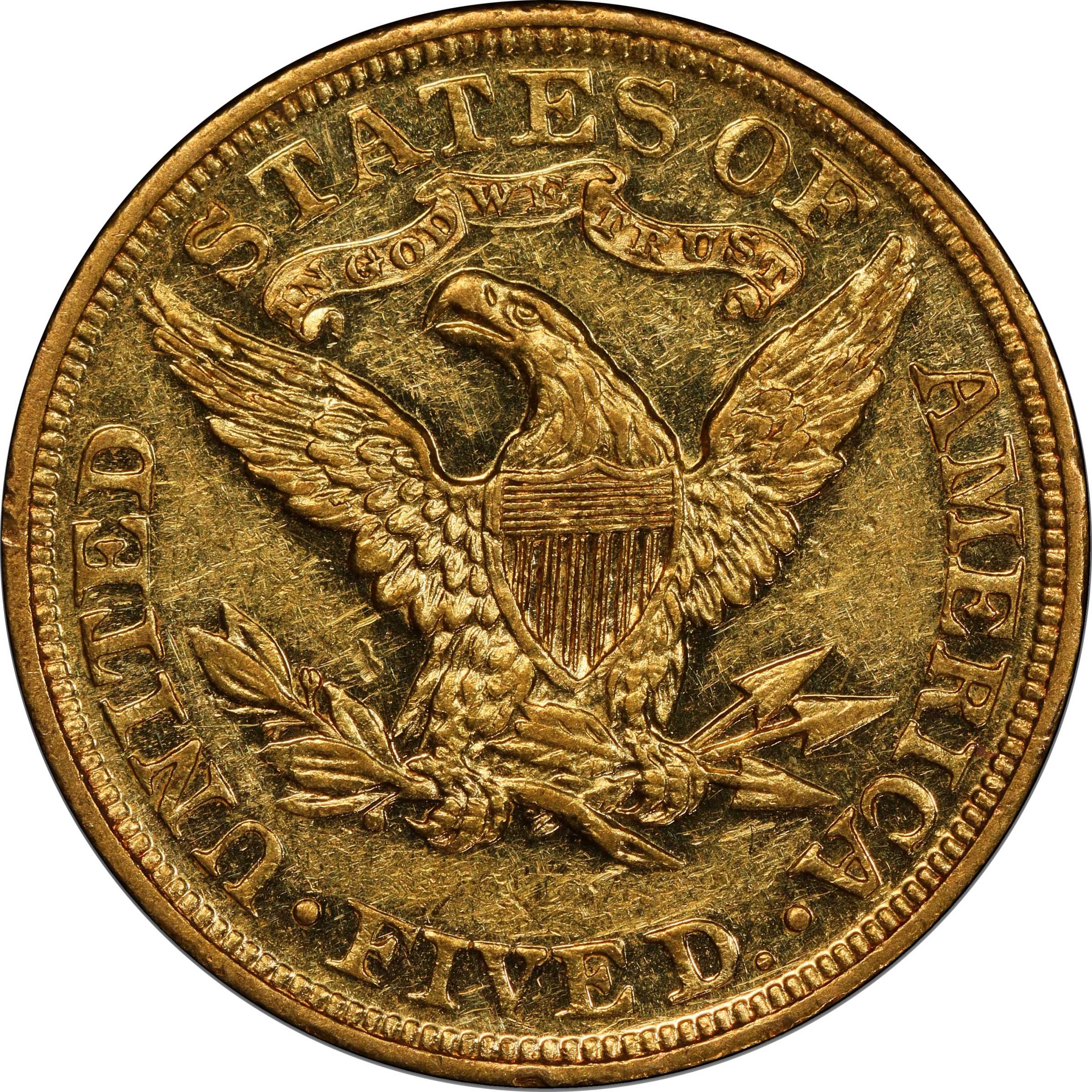 image for: 1906 Liberty Head Half Eagle. JD-1, the only known dies. Rarity-5. Proof-55 (PCGS). CAC.