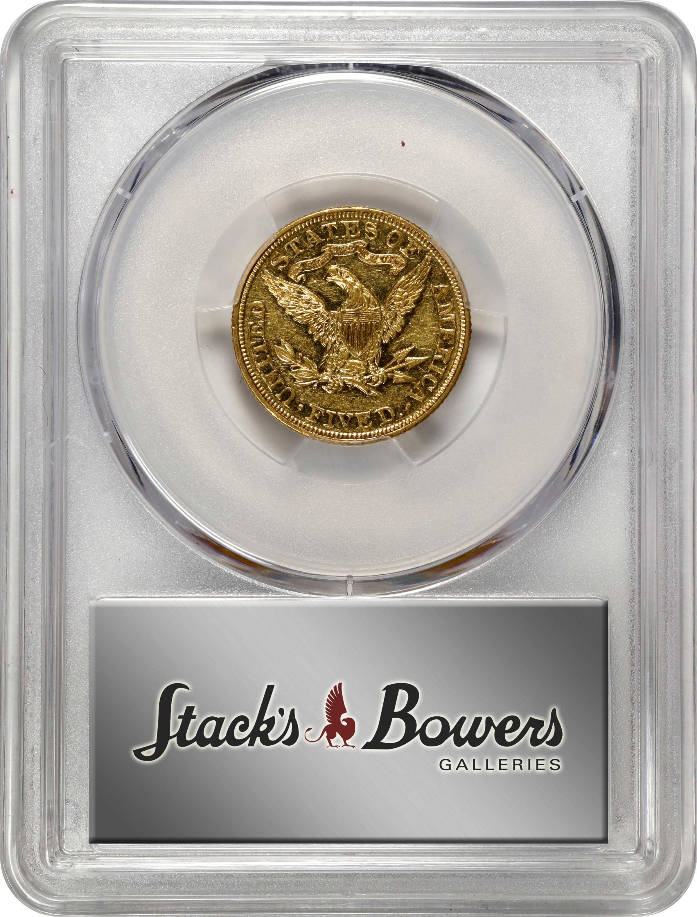 image for: 1906 Liberty Head Half Eagle. JD-1, the only known dies. Rarity-5. Proof-55 (PCGS). CAC.