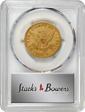 image for: 1860-S Liberty Head Eagle. VF-25 (PCGS).