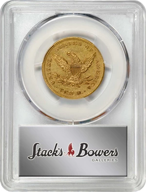 image for: 1864 Liberty Head Eagle. AU-53 (PCGS). CAC.