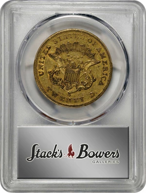 image for: 1855-O Liberty Head Double Eagle. Winter-1, the only known dies. EF-45 (PCGS). CAC.