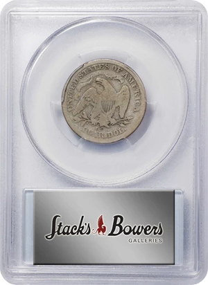 image for: 1873-CC Liberty Seated Quarter. Arrows. Briggs 1-A, the only known dies. VG-8 (PCGS). CAC.