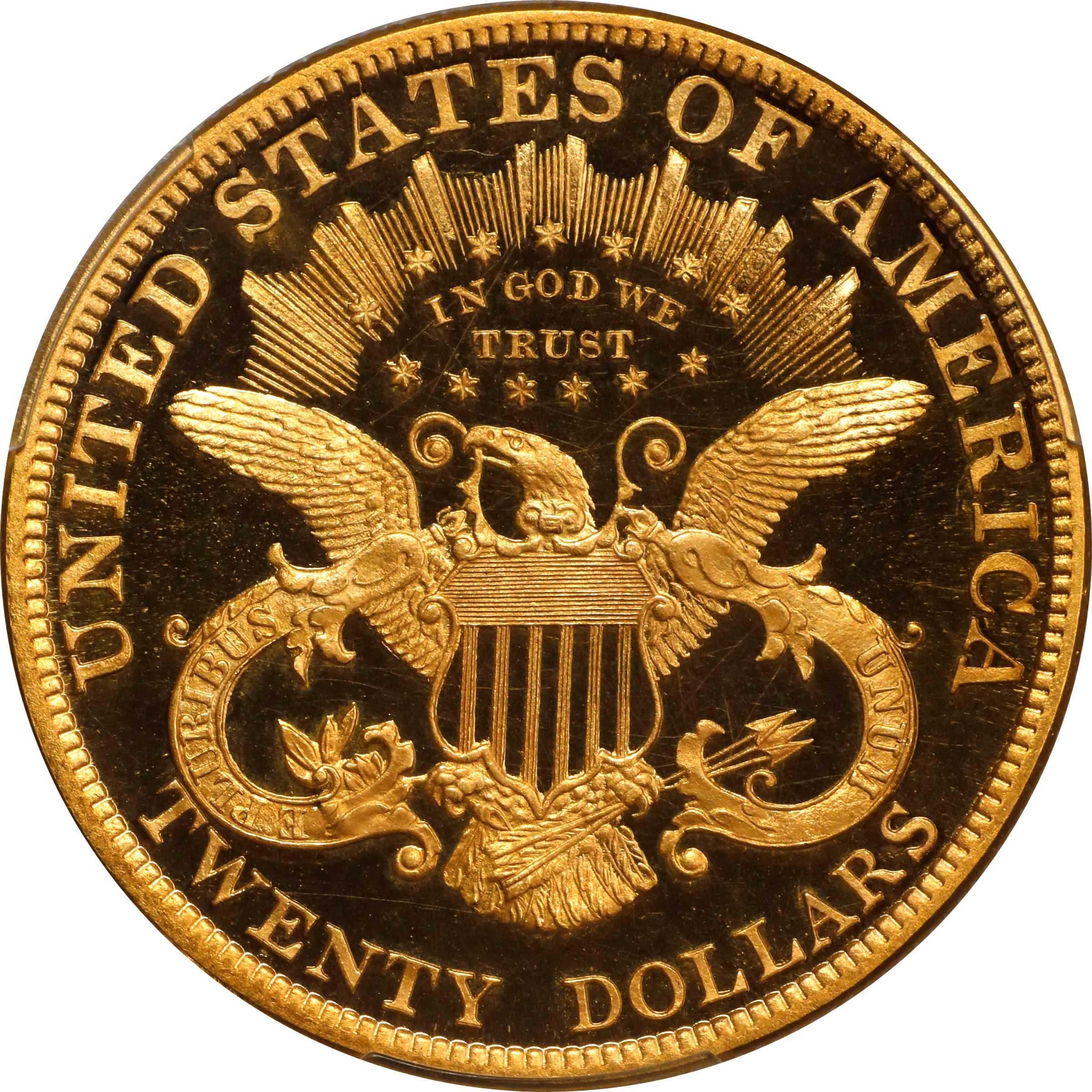 image for: 1887 Liberty Head Double Eagle. JD-1, the only known dies. Rarity-5+. Proof-65 Deep Cameo (PCGS). CAC.