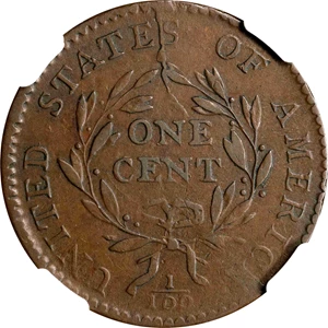image for: 1794 Liberty Cap Cent. S-65. Rarity-1. Head of 1794. EF-40 (NGC).