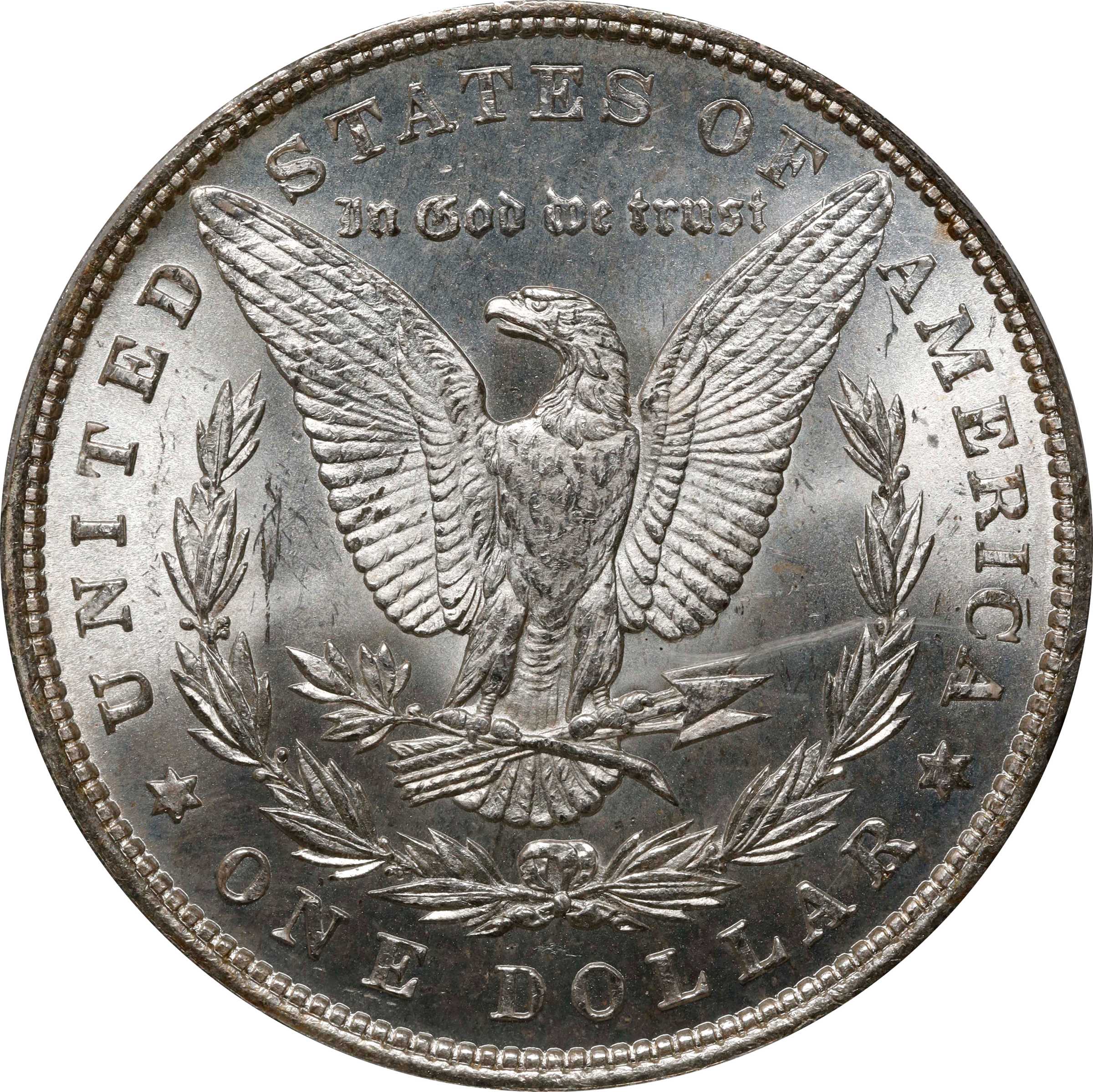 image for: 1880/79 Morgan Silver Dollar. MS-65 (PCGS).