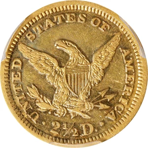 image for: 1900 Liberty Head Quarter Eagle. JD-1, the only known dies. Rarity-4-. Proof-53 (PCGS).