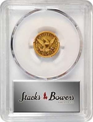 image for: 1900 Liberty Head Quarter Eagle. JD-1, the only known dies. Rarity-4-. Proof-53 (PCGS).