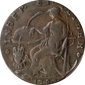 image for: 1787 Auctori Plebis Token. W-8770. Rarity-3. VF-20 (PCGS).