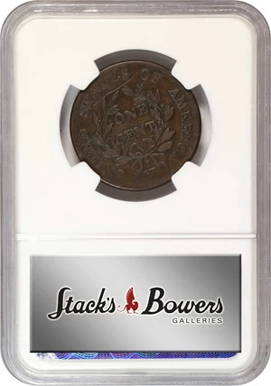 image for: 1802 Draped Bust Cent. S-230. Rarity-1. VF-35 BN (NGC).