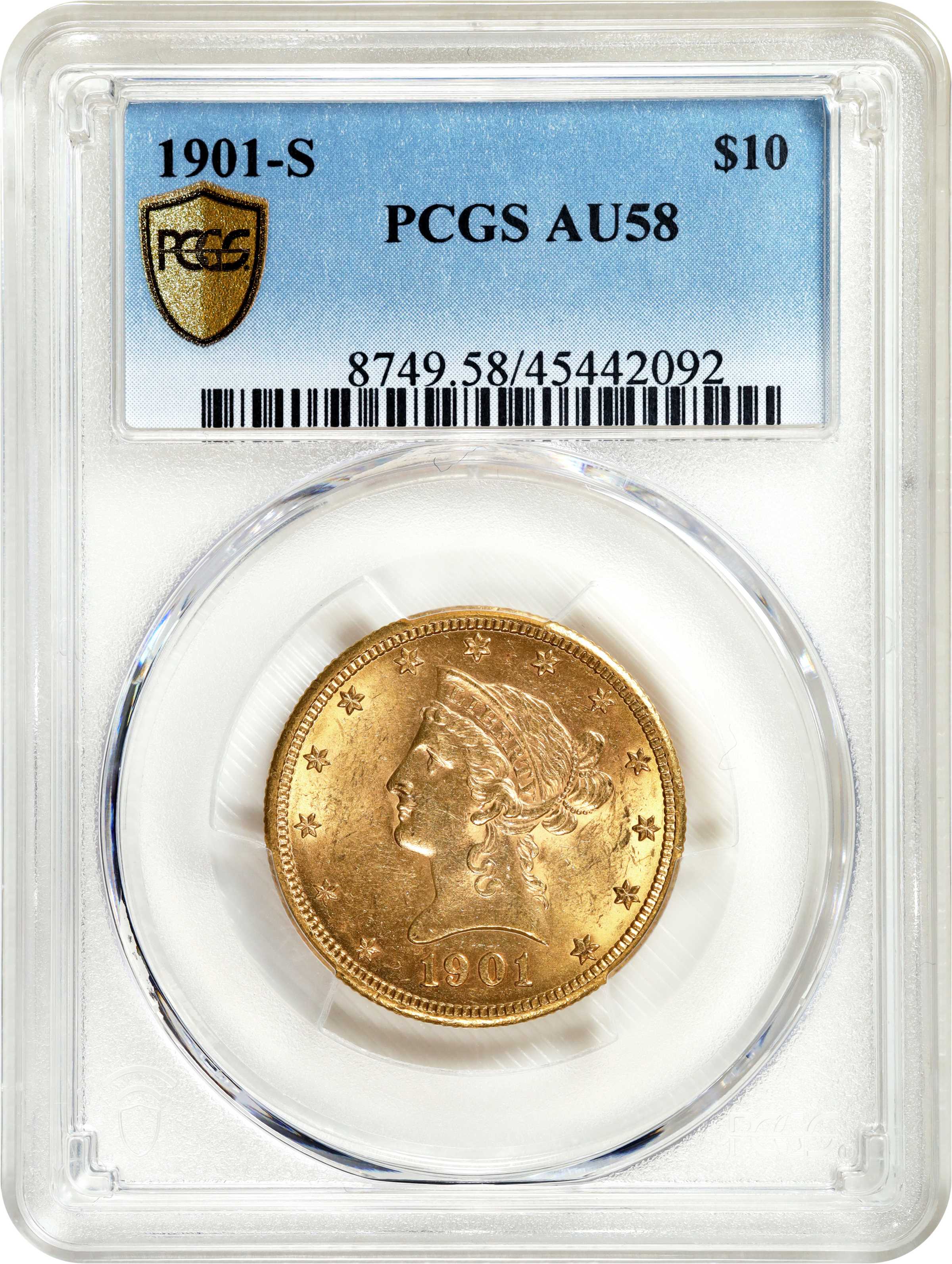 1901-S $10 VG10 thumbnail 19