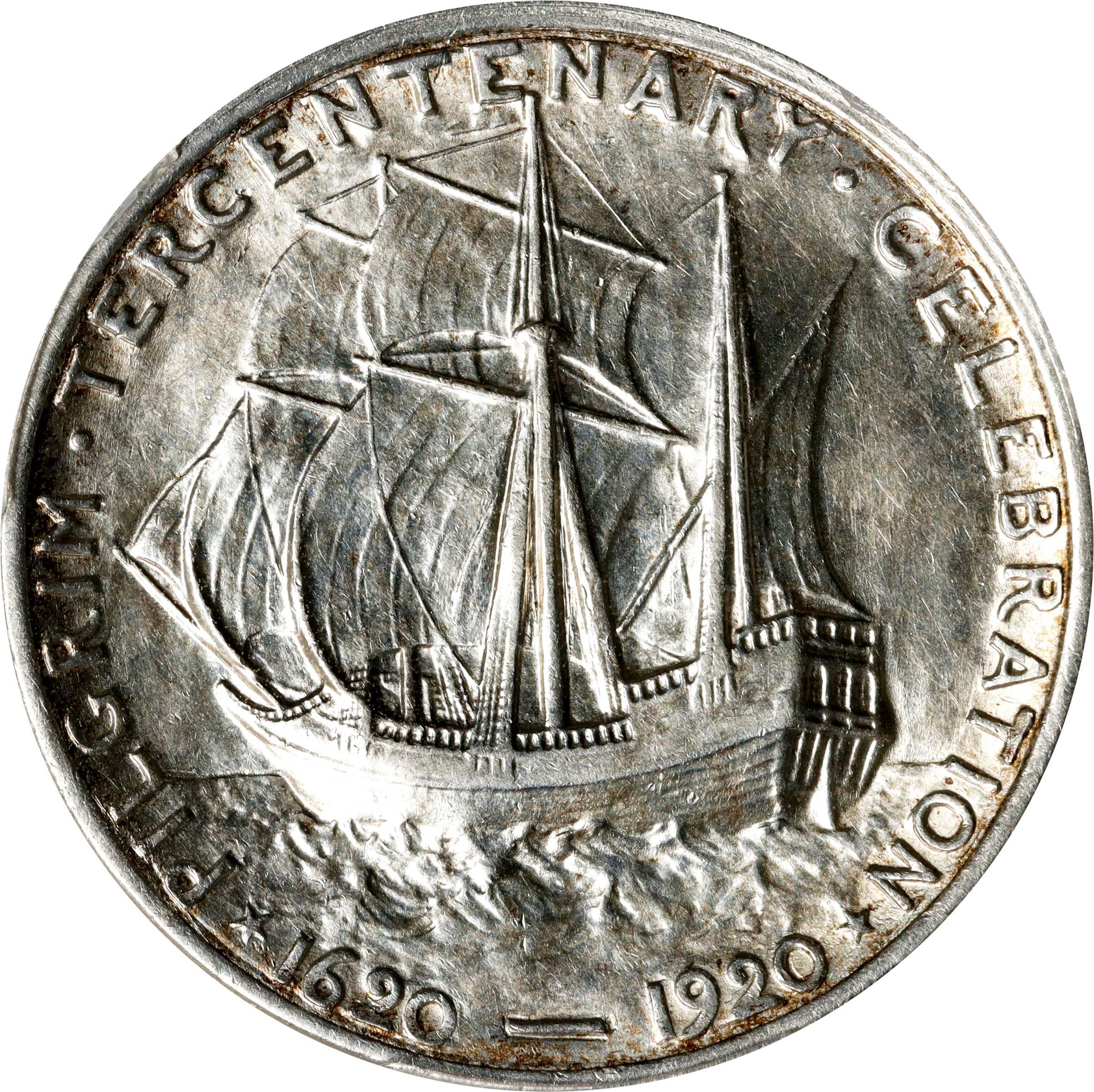 1921 50c Pilgrim XF40 thumbnail 6