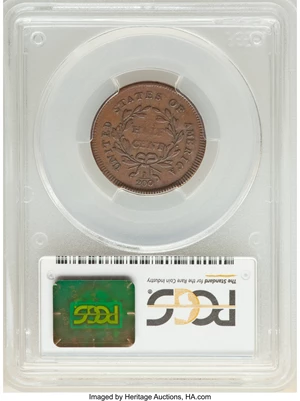 image for: 1795 Plain Edge, Punctuated Date, B-2b, C-2b, High R.5, Fine 15 PCGS. CAC. Our EAC Grade Fine 12....