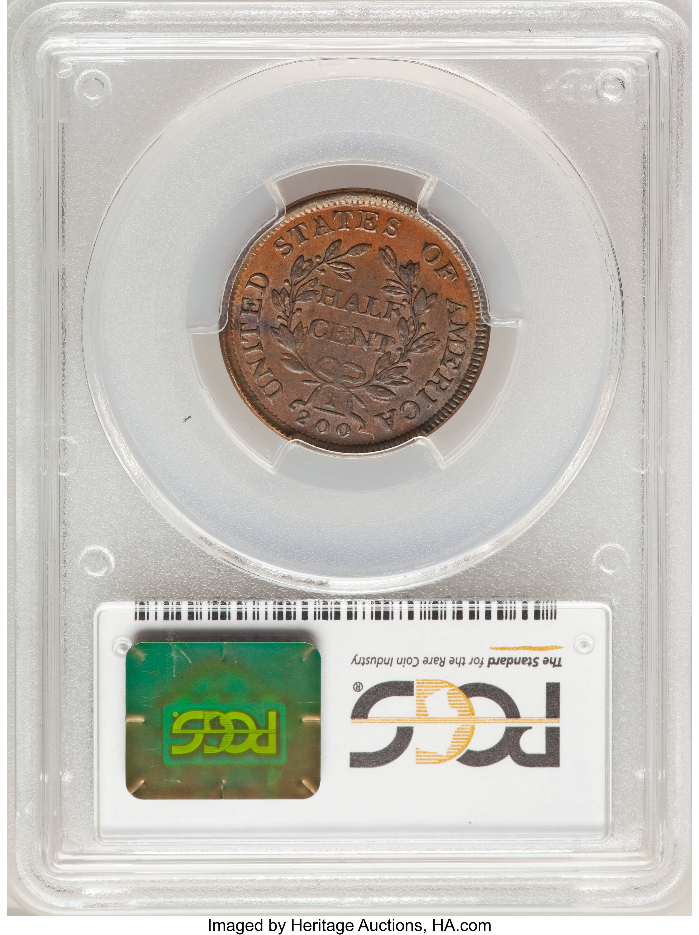 image for: 1804 Plain 4, Stems, B-12, C-11, R.2, AU58 PCGS. CAC. Our EAC Grade AU50....