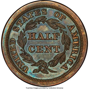 image for: 1840 Original, B-1a, C-PO1, Low R.6, PR65 Brown PCGS. Our EAC Grade PR60. CAC. ...