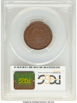 image for: 1794 Normal Head, Small Edge Letters, B-2b, C-2a, Low R.3, MS62 Brown PCGS. Our EAC Grade AU55. CAC....