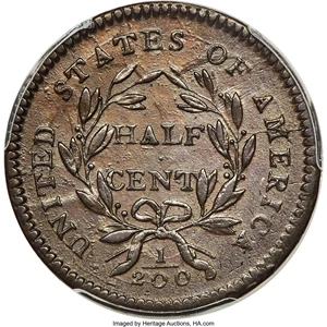 image for: 1794 Normal Head, Small Edge Letters, B-6b, C-4a, R.2, AU58 PCGS. CAC. Our EAC Grade XF45....
