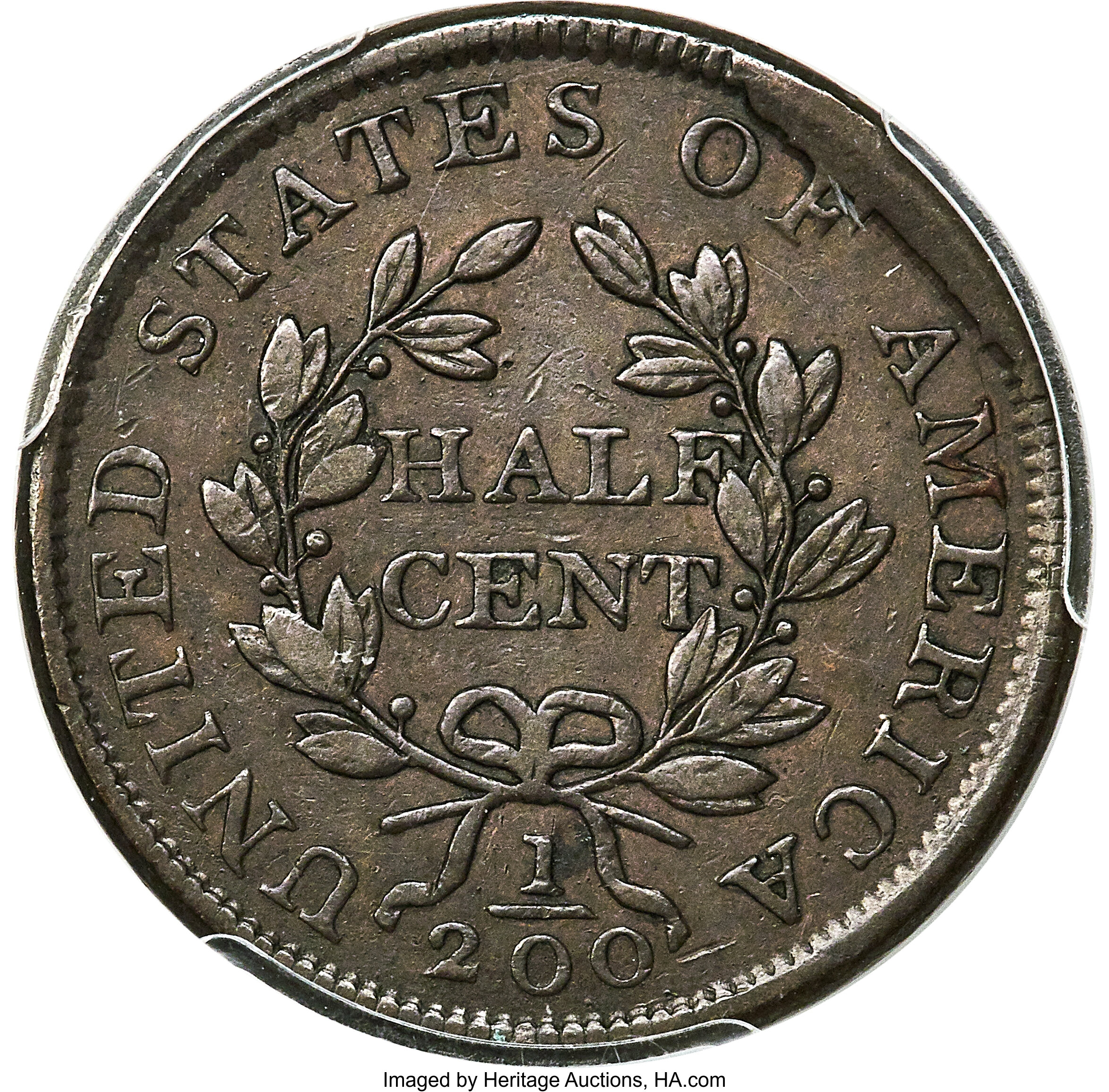 1804 1/2c Spiked Chin, C-7 MS BN G4 BN thumbnail 26