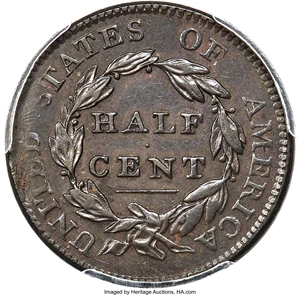 image for: 1811 Wide Date, B-1, C-1, Low R.4, AU58 PCGS. CAC. Our EAC Grade AU50....