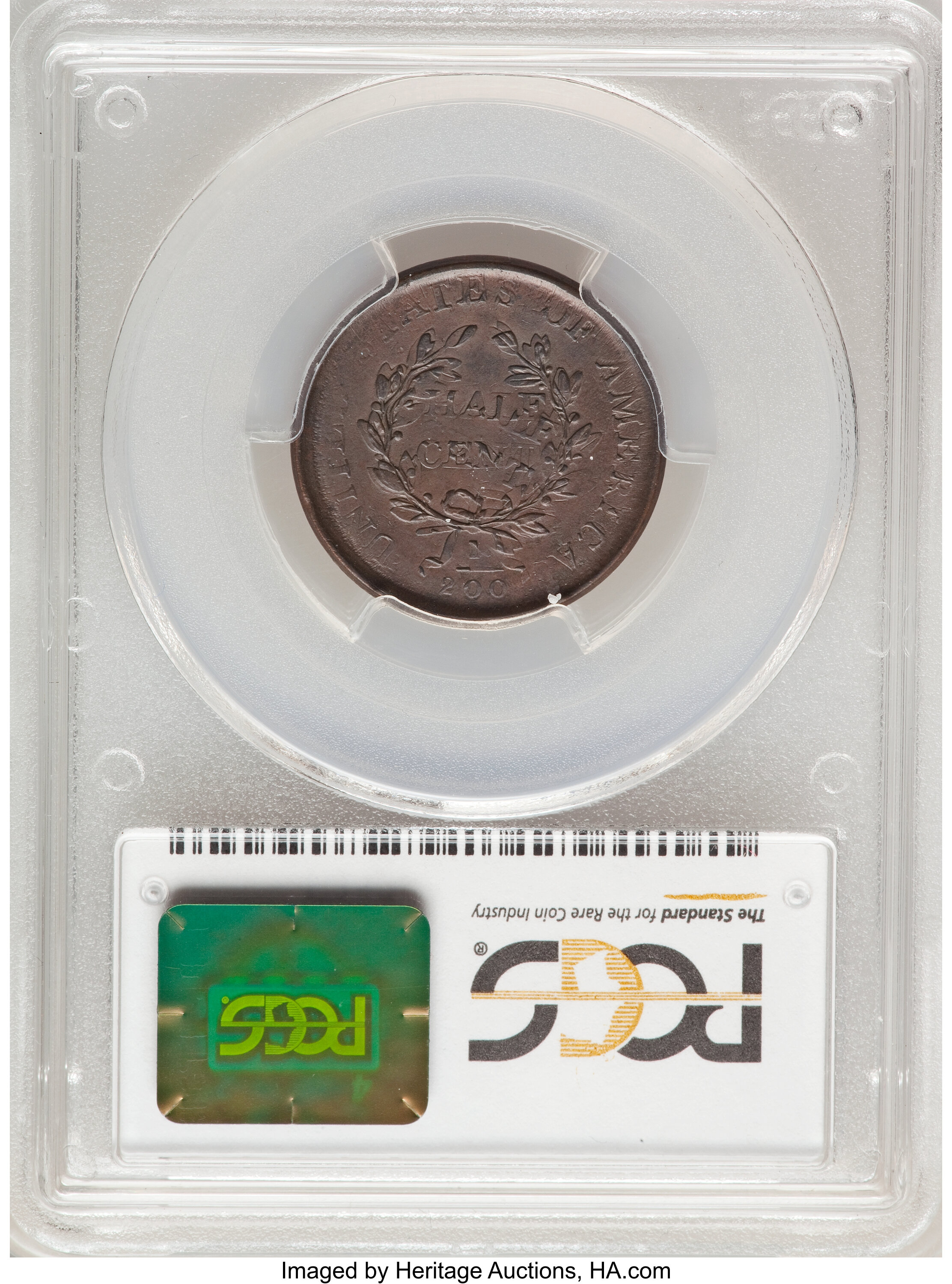 1807 1/2c C-1 MS BN MS62 BN thumbnail 4