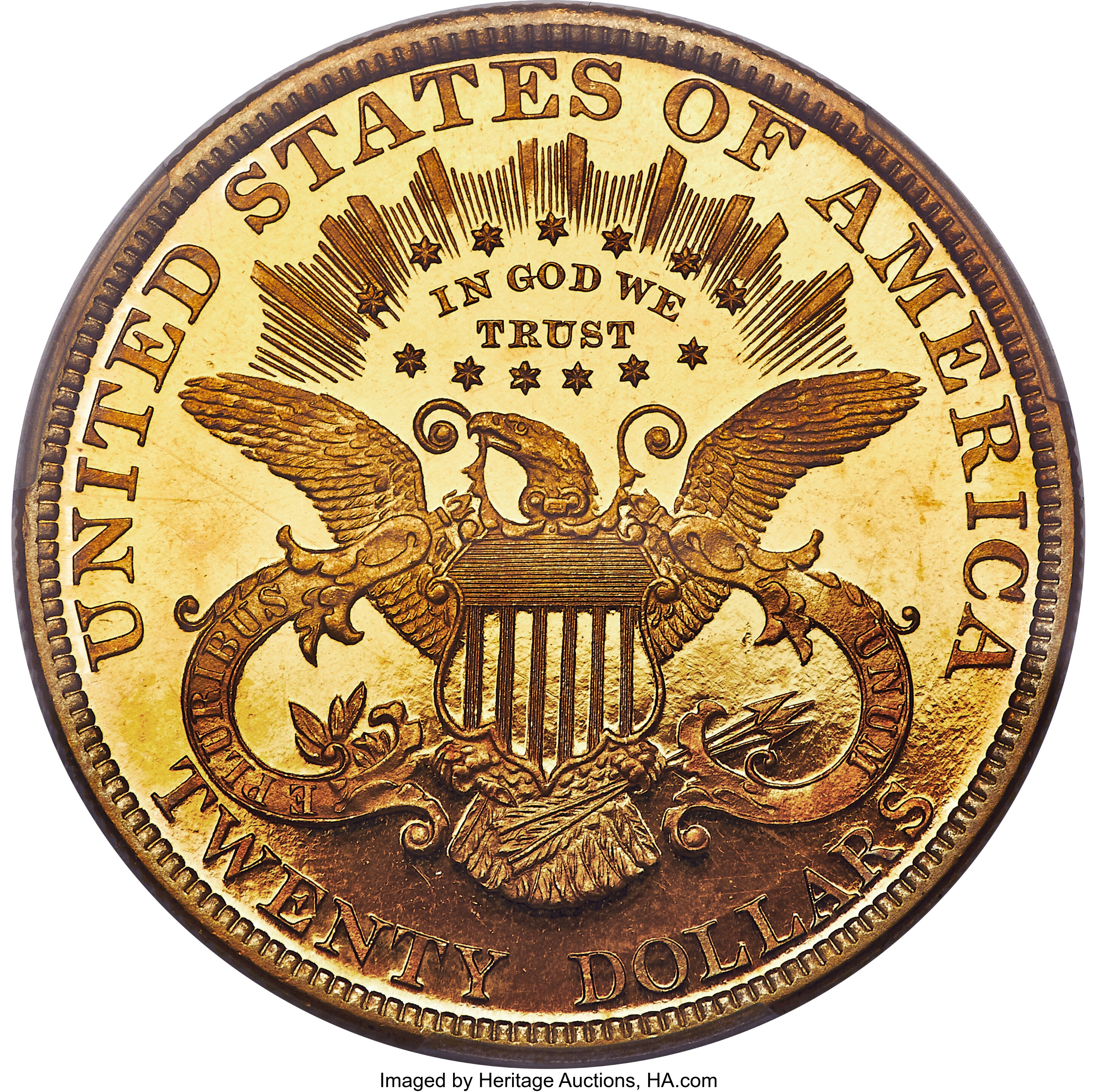 image for: 1889 $20 PR66 Deep Cameo PCGS. JD-1, High R.6....