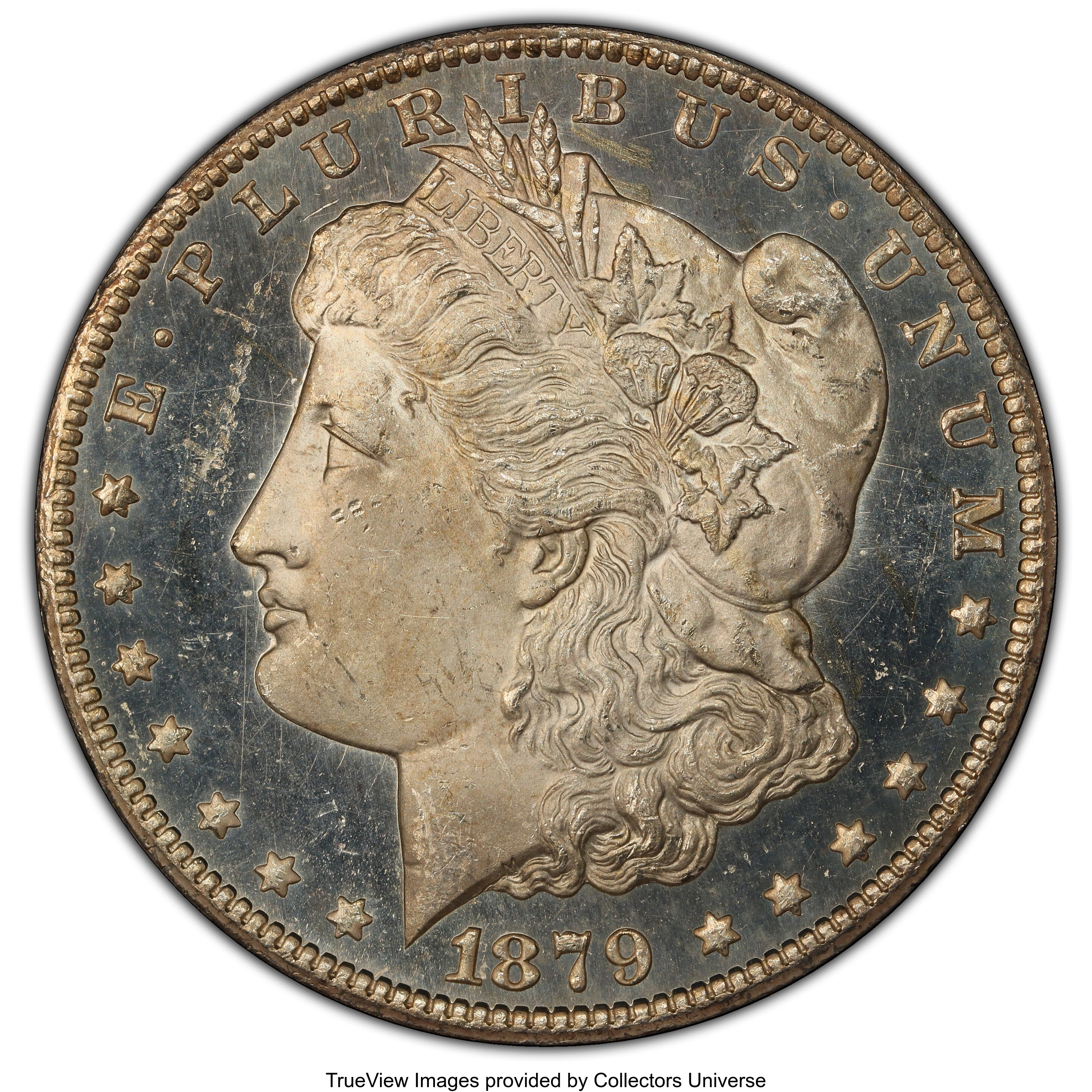 image for: 1879-CC $1 MS64+ Deep Mirror Prooflike PCGS. CAC....