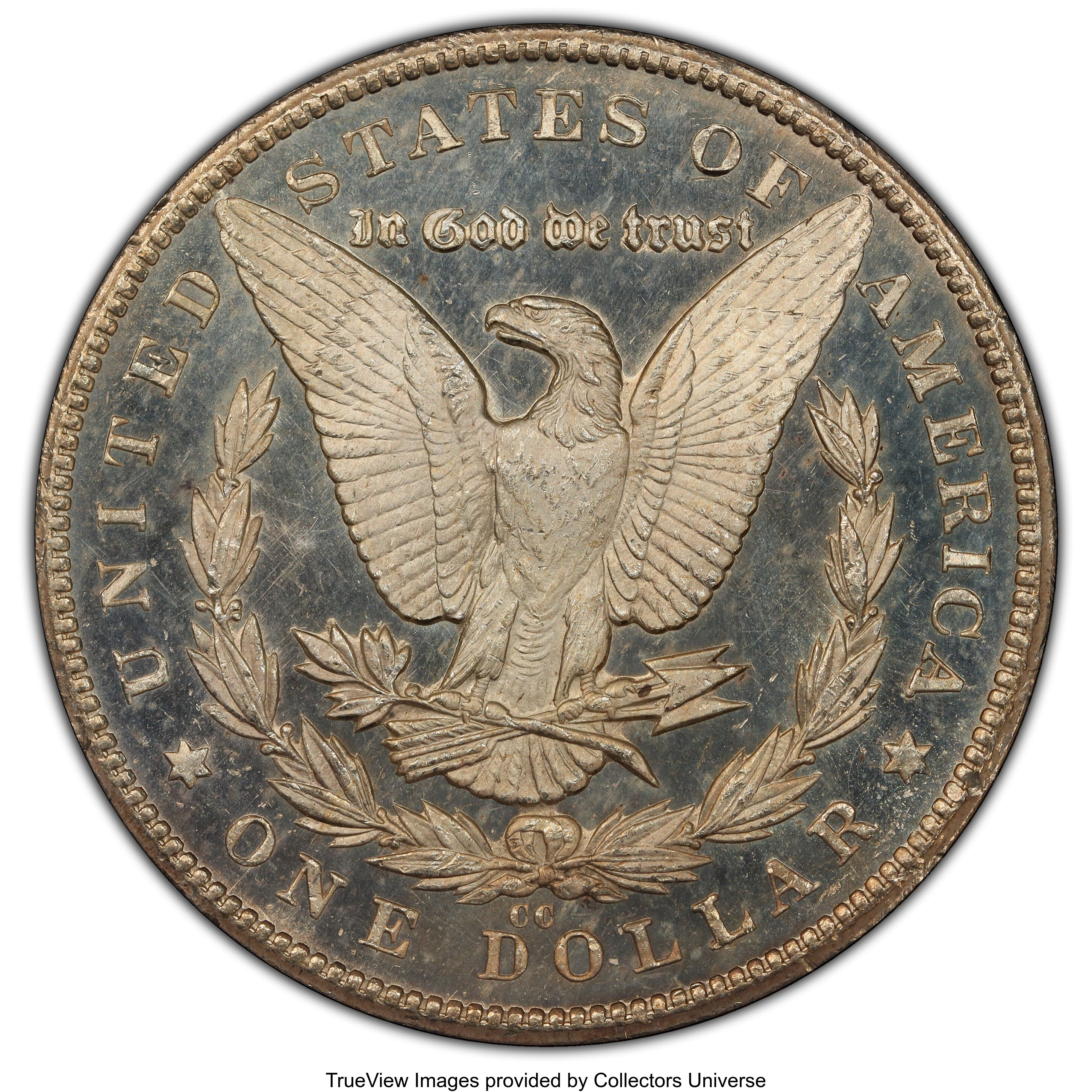 image for: 1879-CC $1 MS64+ Deep Mirror Prooflike PCGS. CAC....