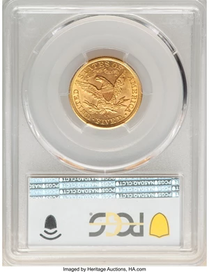 image for: 1883-CC $5 MS63 PCGS. CAC. Variety 1-A....