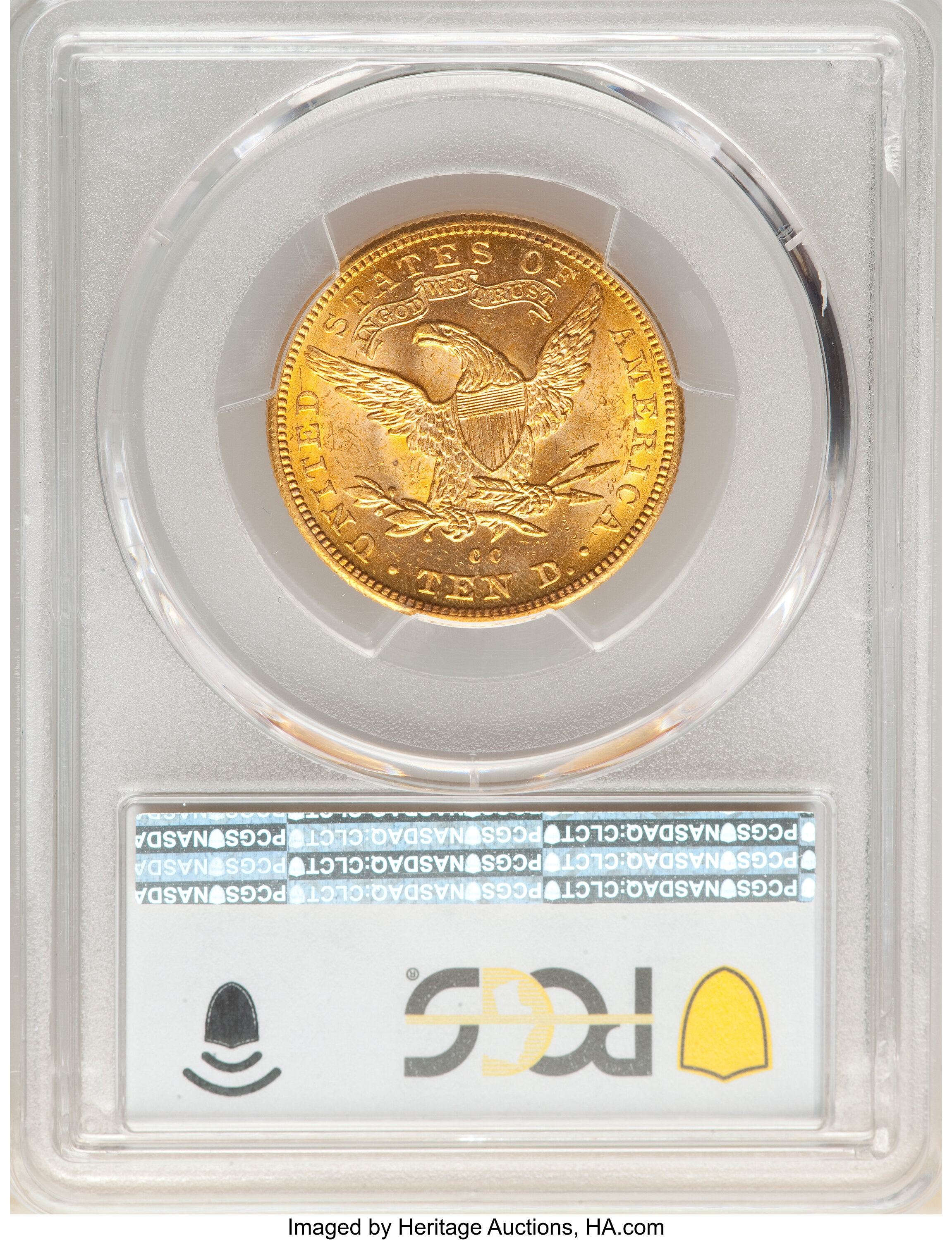 1891-CC $10 MS64 thumbnail 2