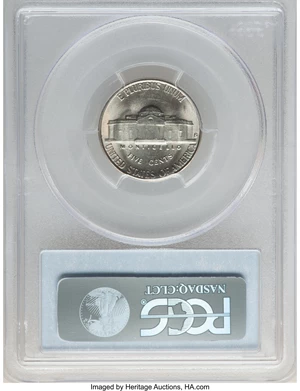 image for: 1953-S 5C MS66 Full Steps PCGS....