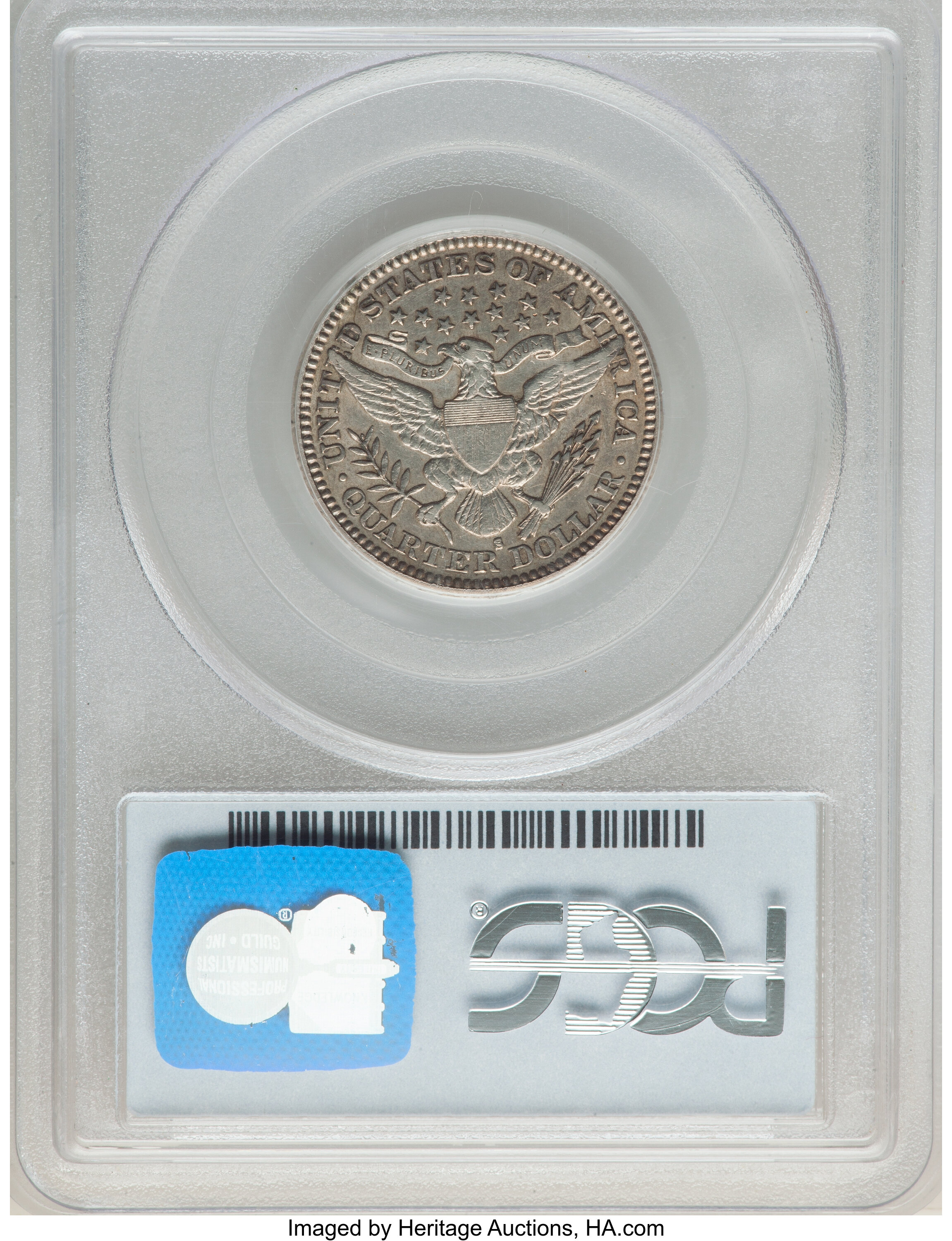 1901-S 25c VF30 CAC thumbnail 19