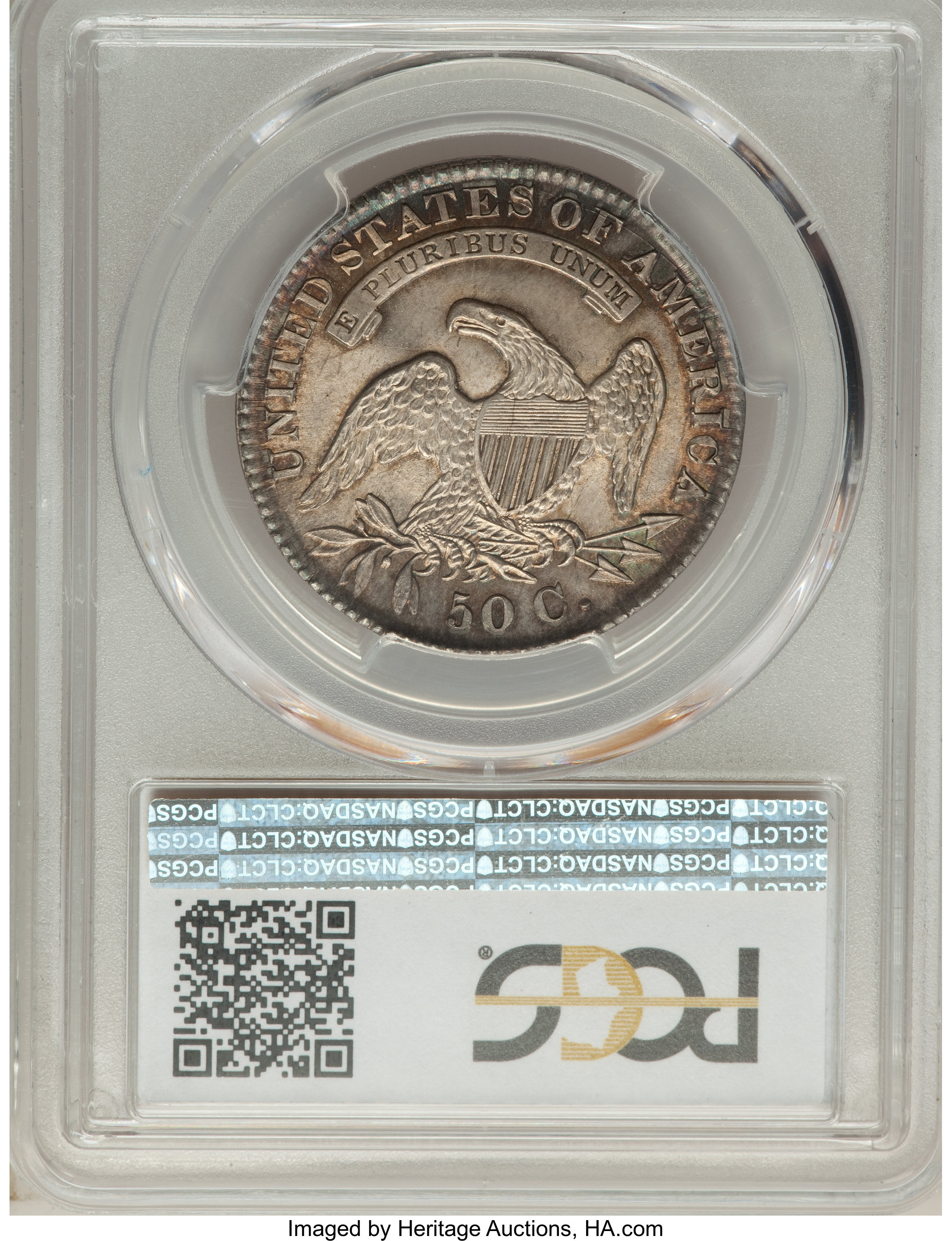 image for: 1830 50C Small 0, O-113, R.1, MS66 PCGS. CAC....